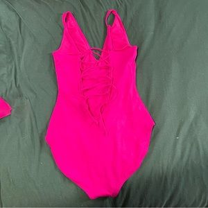 TA3 Swim Plungy - Pink - Size Large
